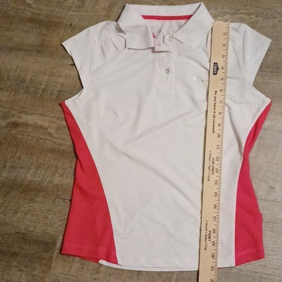 FILA women's cap sleeve polo top size S - Picture 12 of 12